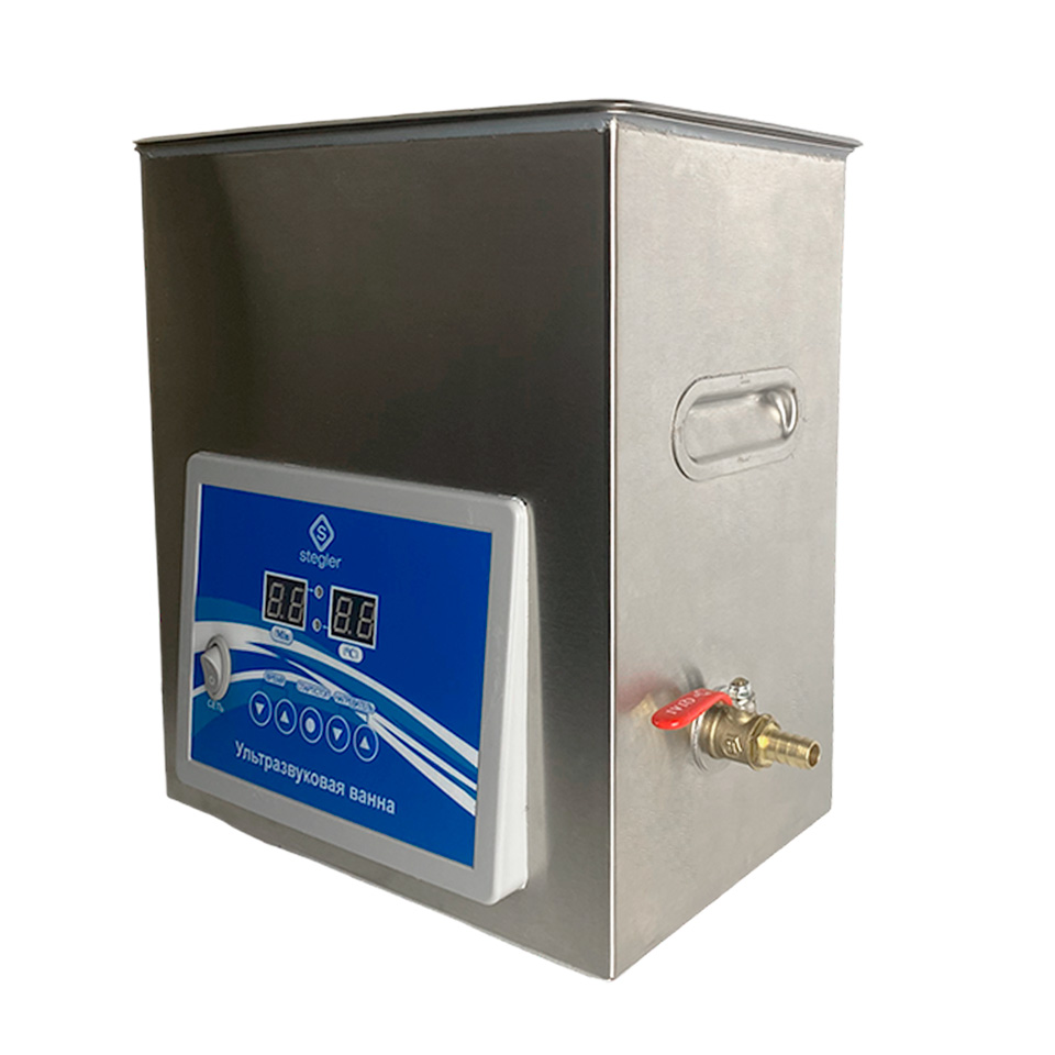 Ultrasonic bath (wash) Stegler 5DT (5 l, 20-80 °C, 120 W)