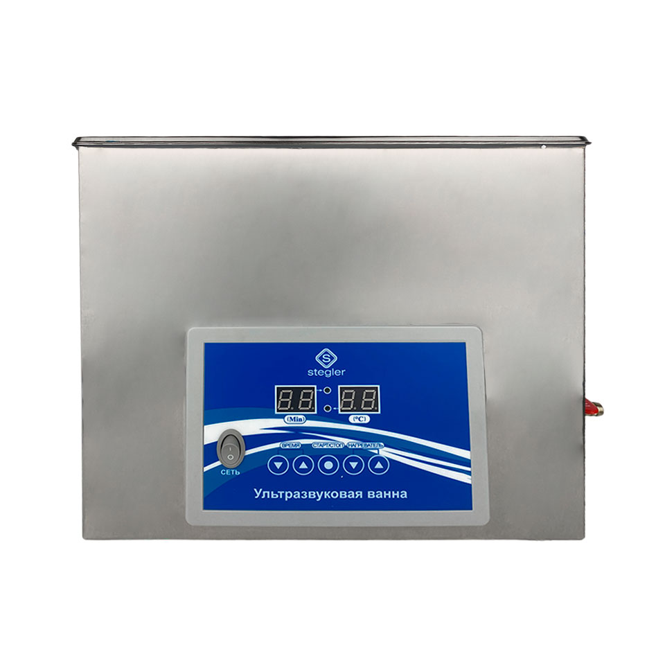 Ultrasonic bath (wash) Stegler 6DT (6 l, 20-80 °C, 180 W)
