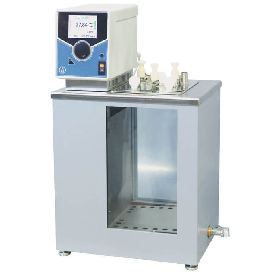 Yopishqoqlikni aniqlash uchun past haroratli termostat (kriostat) LOIP LT-910 (+150 °C gacha, 14 l)