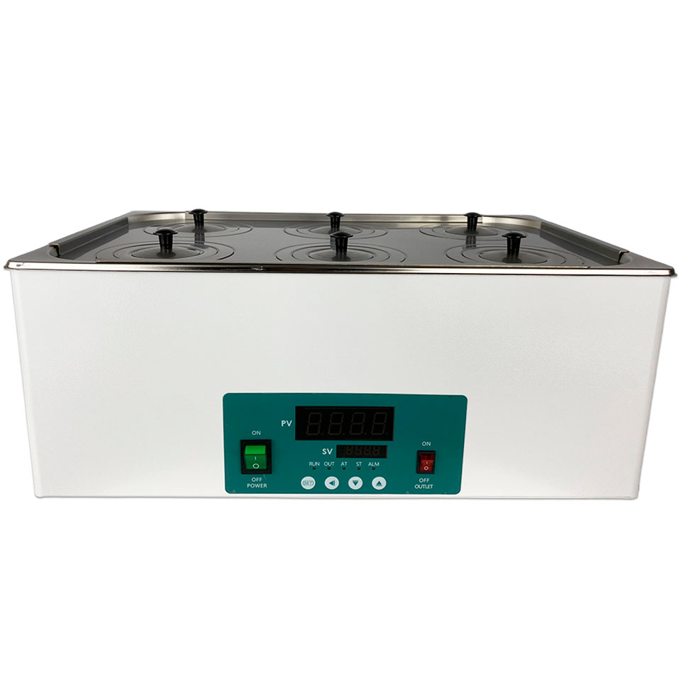 Water bath Stegler WB-6 (23 l, Troom +5...100 °C, 6 places)