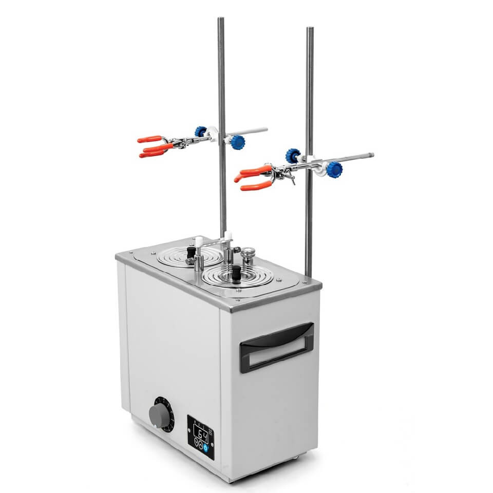 Laboratory bath Termex LB23-Sh (7 l, Troom +5…+200 °C, 2 places, 2 stands)