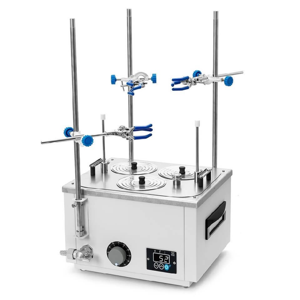 Laboratory bath Termex LB31-Sh (5 l, Troom +5…+200 °C, 3 places, 3 stands)