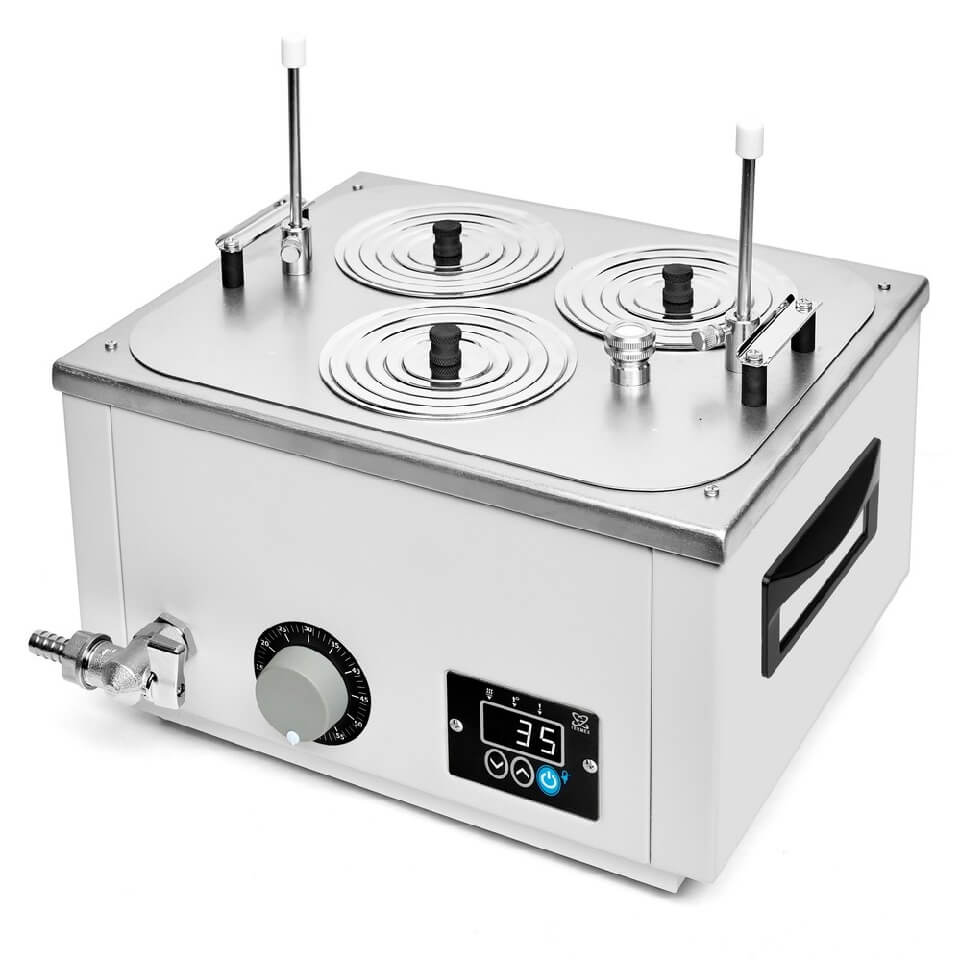 Laboratory bath Termex LB31 (5 l, Troom +5…+200 °C, 3 places)