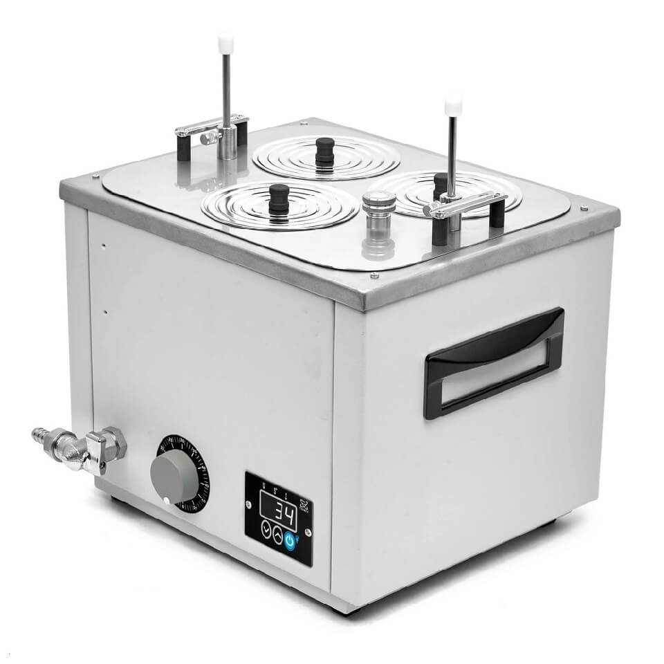 Laboratory bath Termex LB32 (8 l, Troom +5…+200 °C, 3 places)