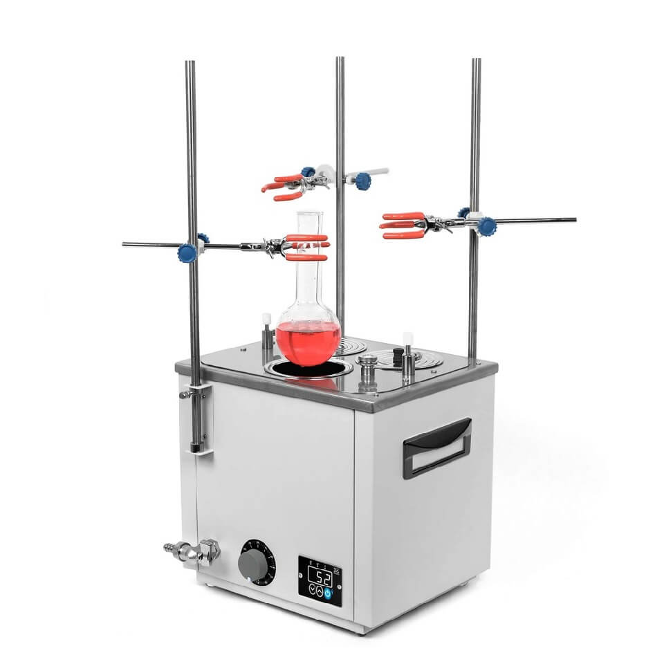 Laboratory bath Termex LB33-Sh (11 l, Troom +5…+200 °C, 3 places, 3 stands)