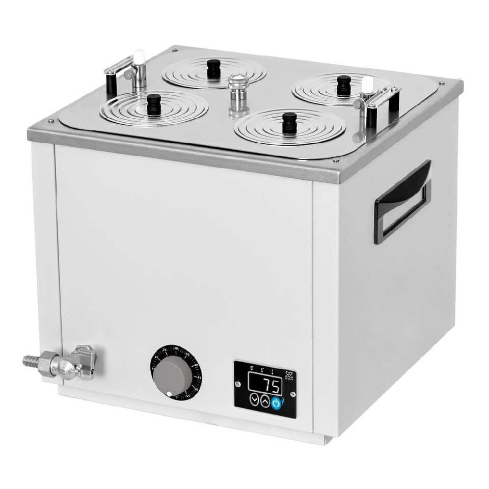 Laboratory bath Termex LB43 (16 l, Troom +5…+200 °C, 4 places)