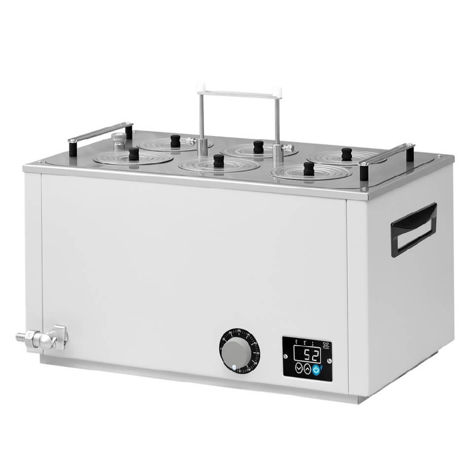 Laboratory bath Termex LB63 (25 l, Troom +5…+200 °C, 6 places)