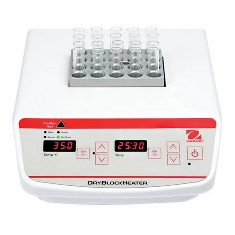 OHAUS HB1DG qattiq termostati (1 blok, 5 dan yuqori muhitdan 120 °C gacha, raqamli)