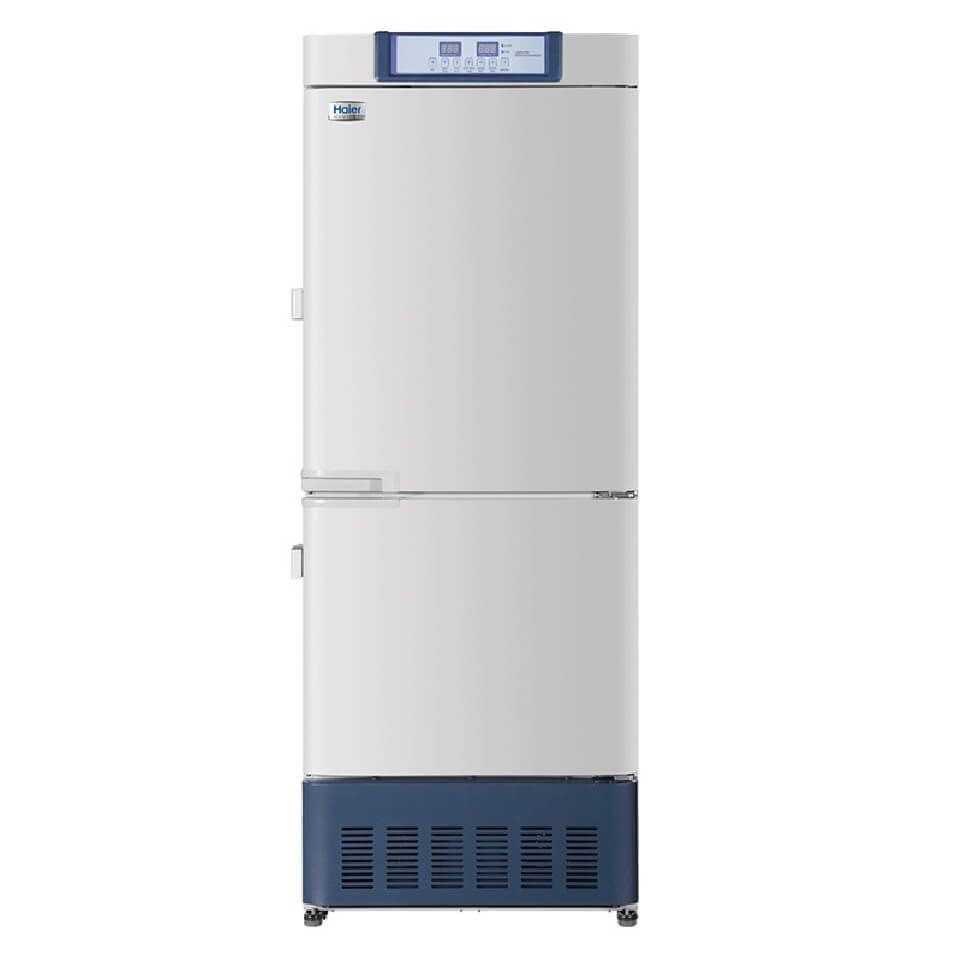 Холодильник фармацевтический с морозильной камерой Haier HYCD-282 (холод: 185 л, +2…+8 °C, мороз: 97 л, -10…-40 °C)