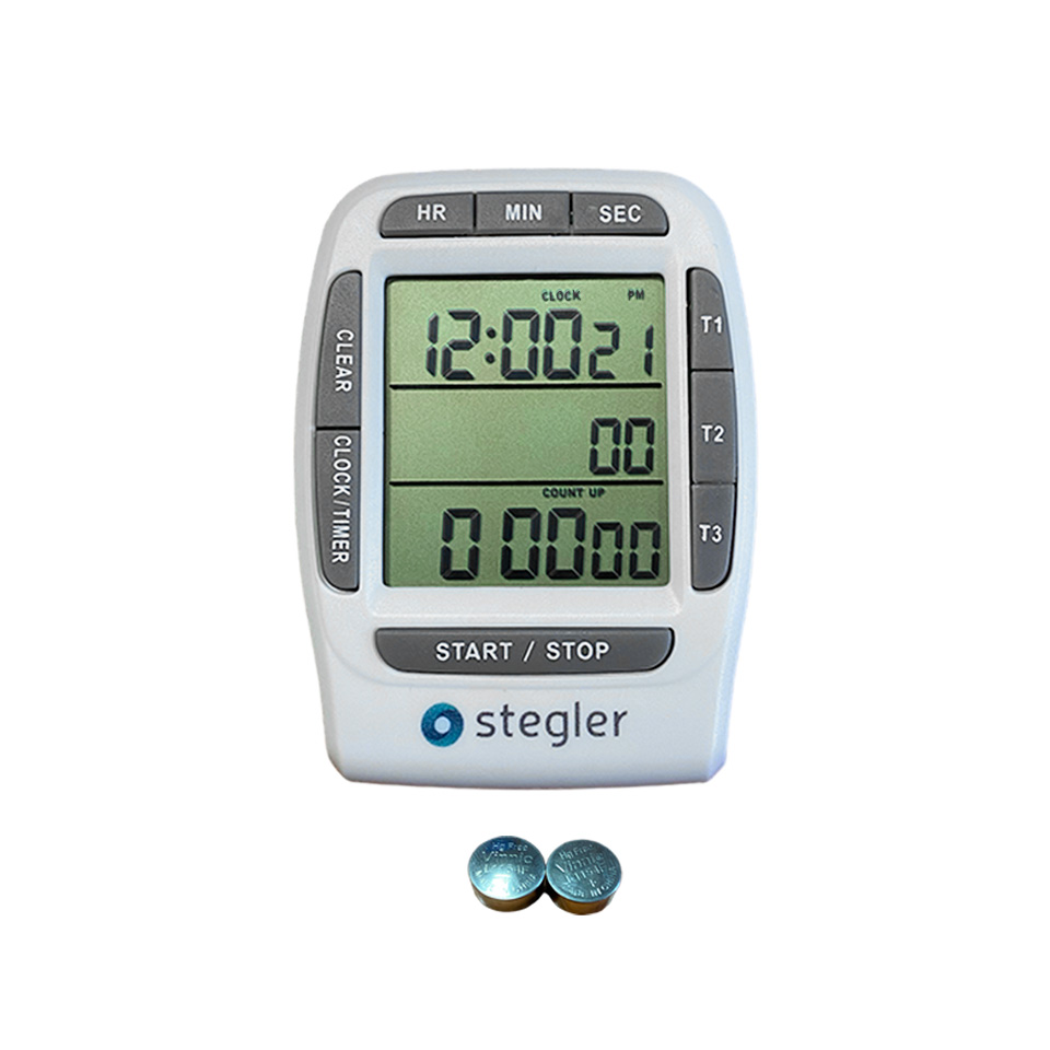 Three-channel laboratory timer Stegler TL-303