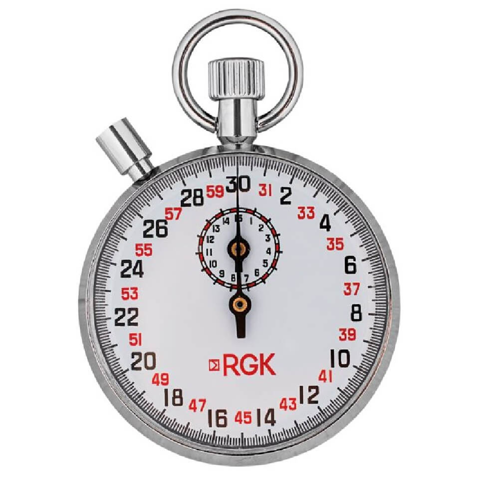 Stopwatch RGK SWM-1B3 mechanical (with verification), art. 721968