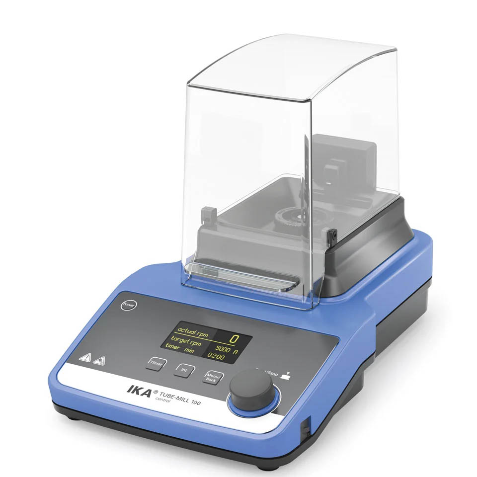 Laboratoriya tegirmoni IKA Tube tegirmoni 100 nazorati (100 ml, 25 000 rpm)