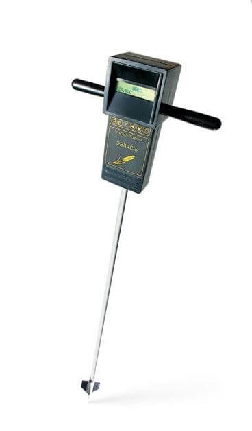 Analyzer "Evlas-5" of grain humidity and temperature, submersible type