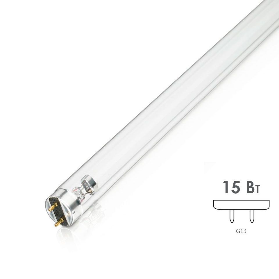 Mikroblarga qarshi chiroq PHILIPS TUV 15W (G13 bazasi)