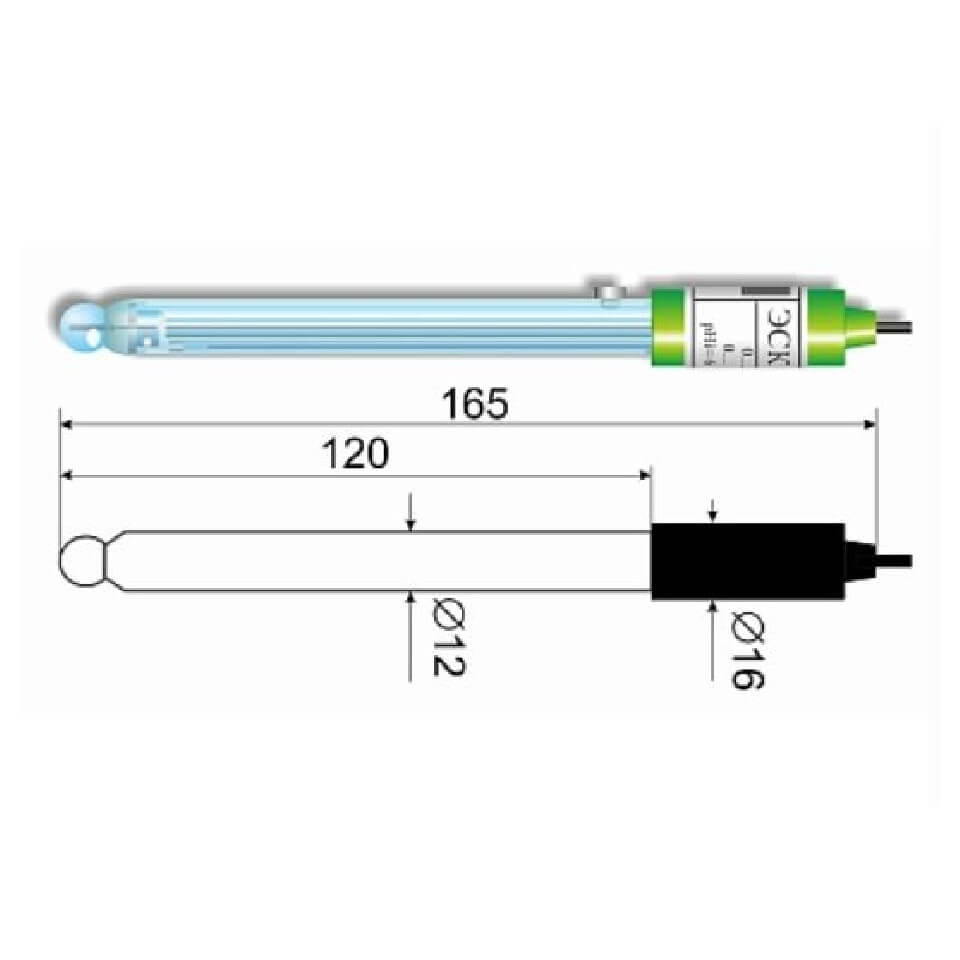 Combined electrode ESK-10301/4 (glass)