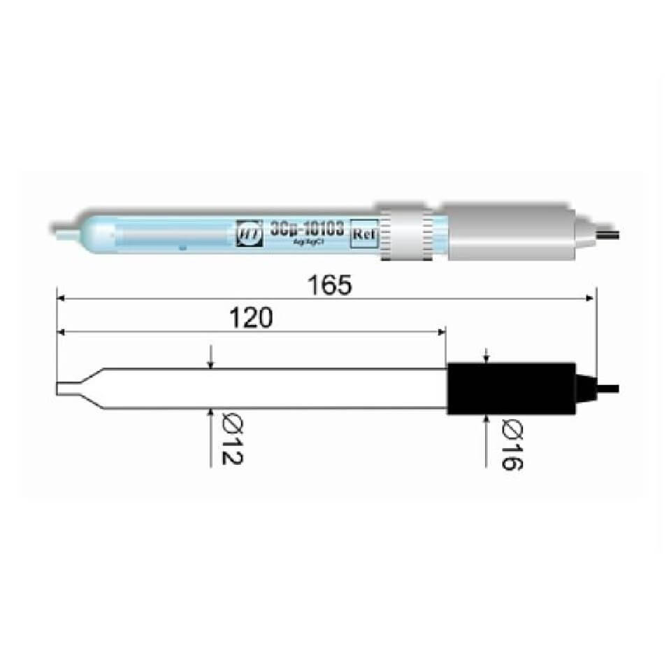 Yo'naltiruvchi elektrod ESR-10103/3,5 (shisha)