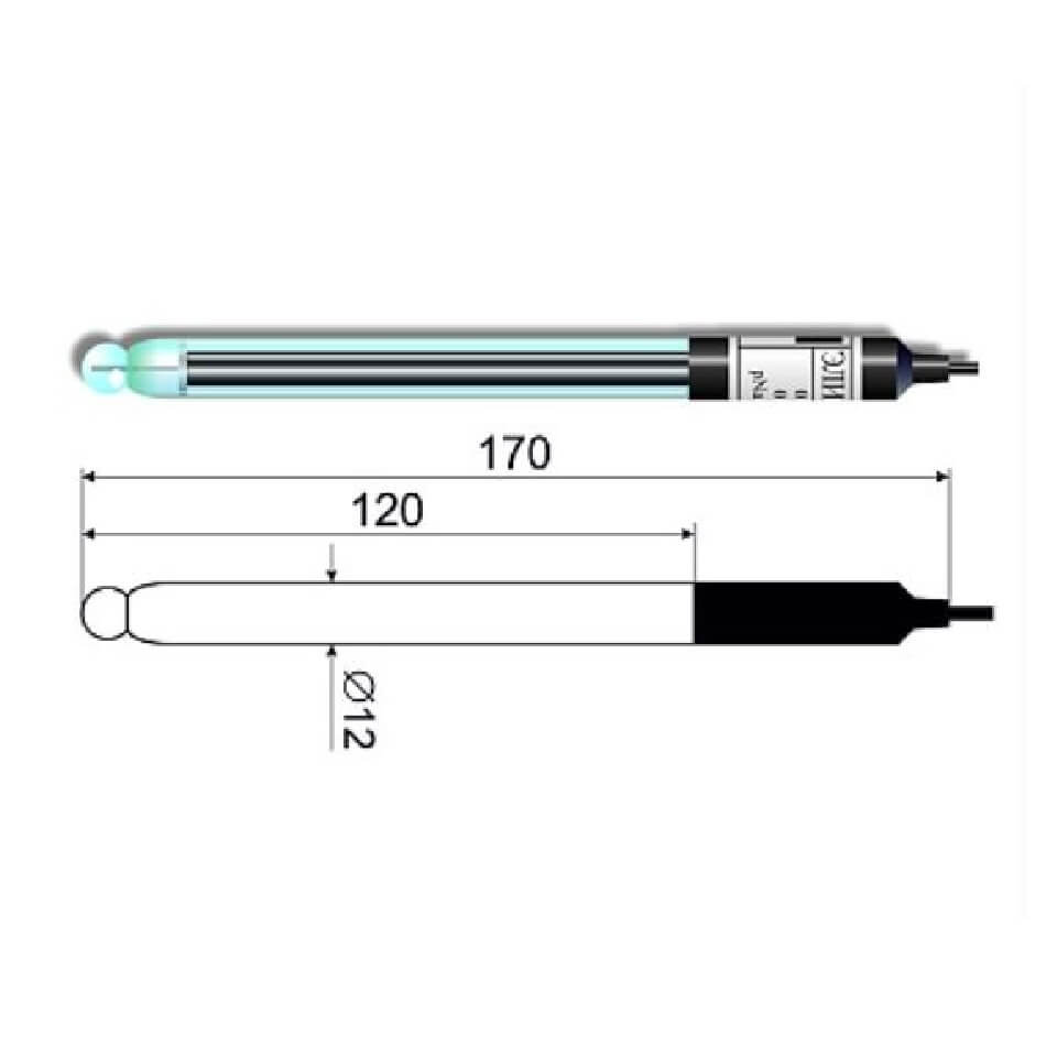 Ion selective electrode ELIS-112Na (glass)