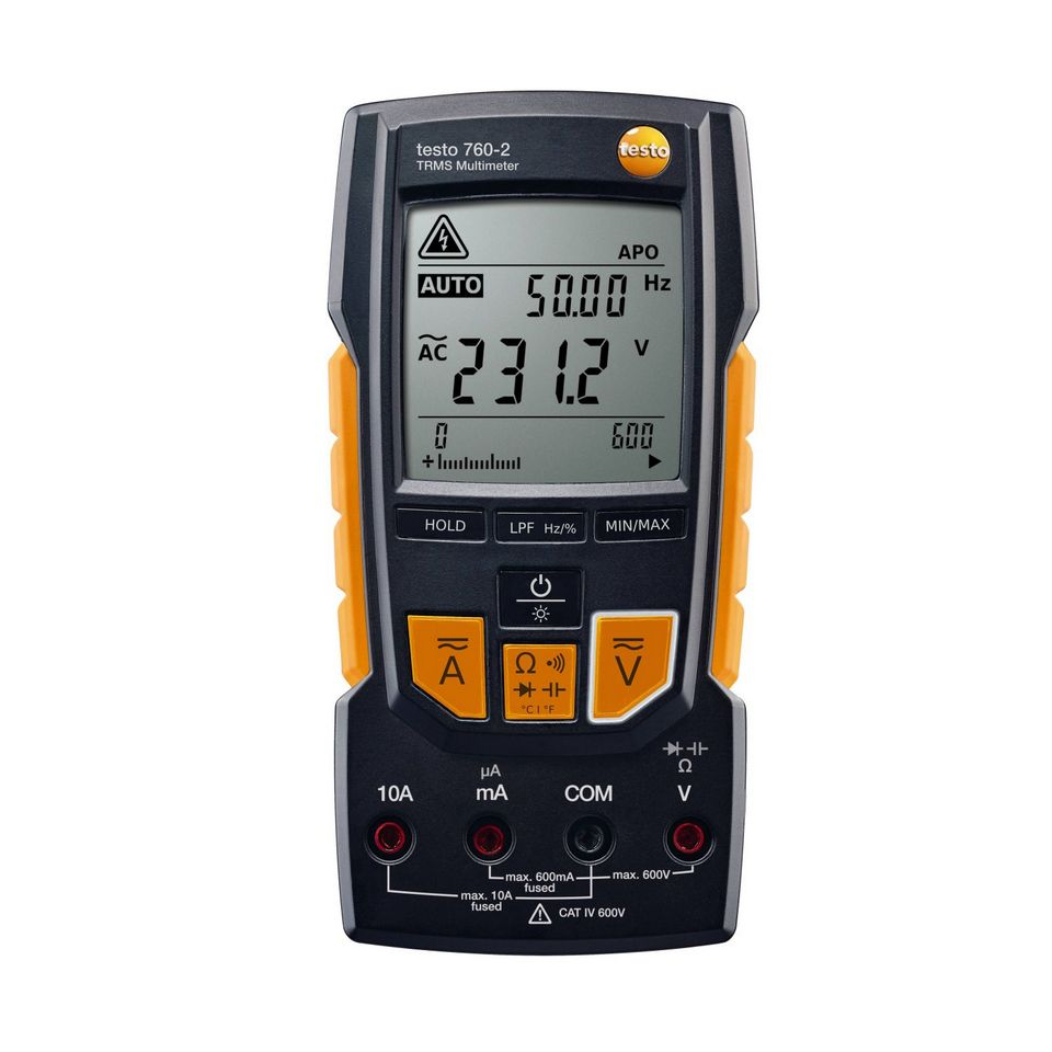 Мультиметр Testo 760-2 (цифровой, функцией измерения истинного СКЗ)