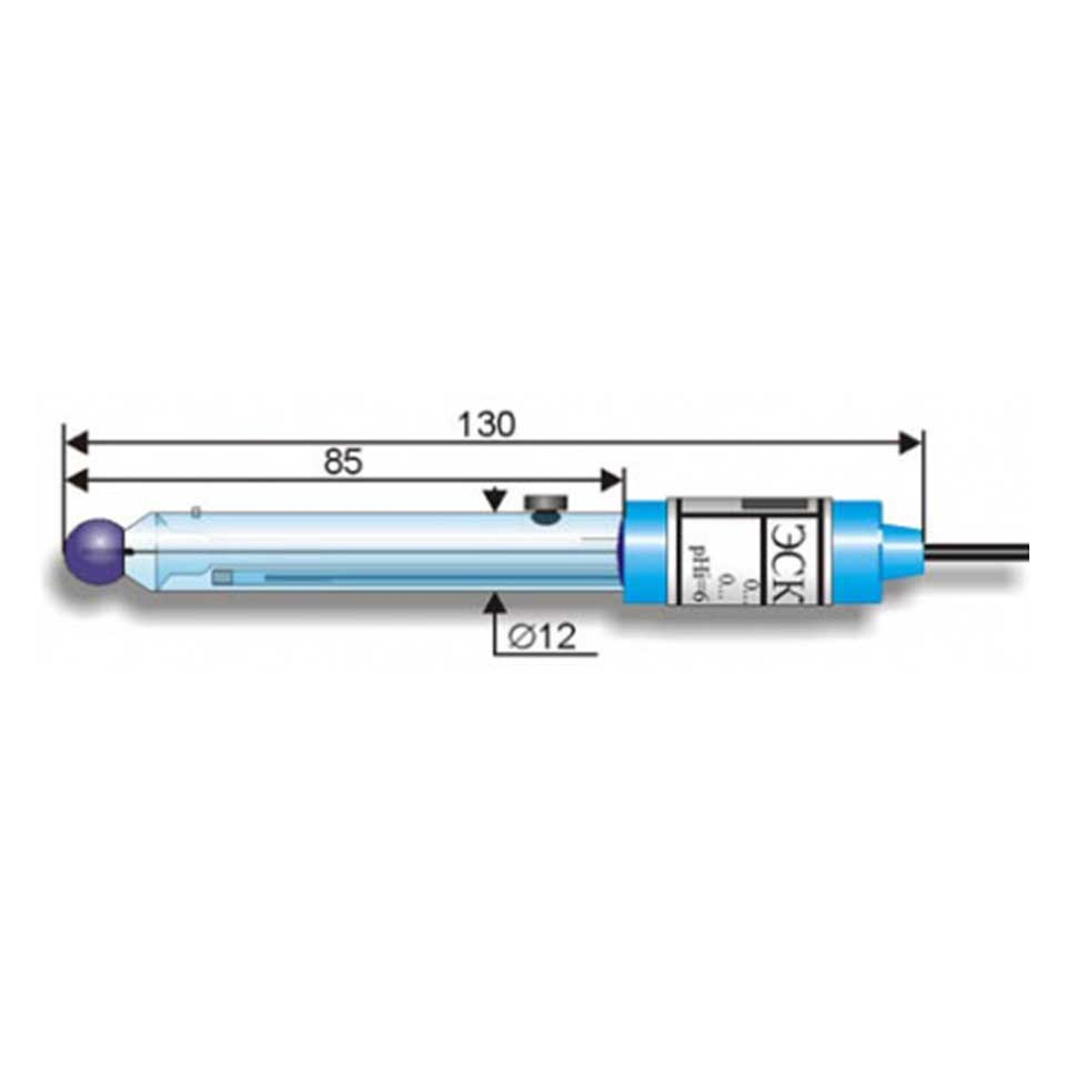 Kombinatsiyalangan elektrod ESK-10602/7 (shisha)