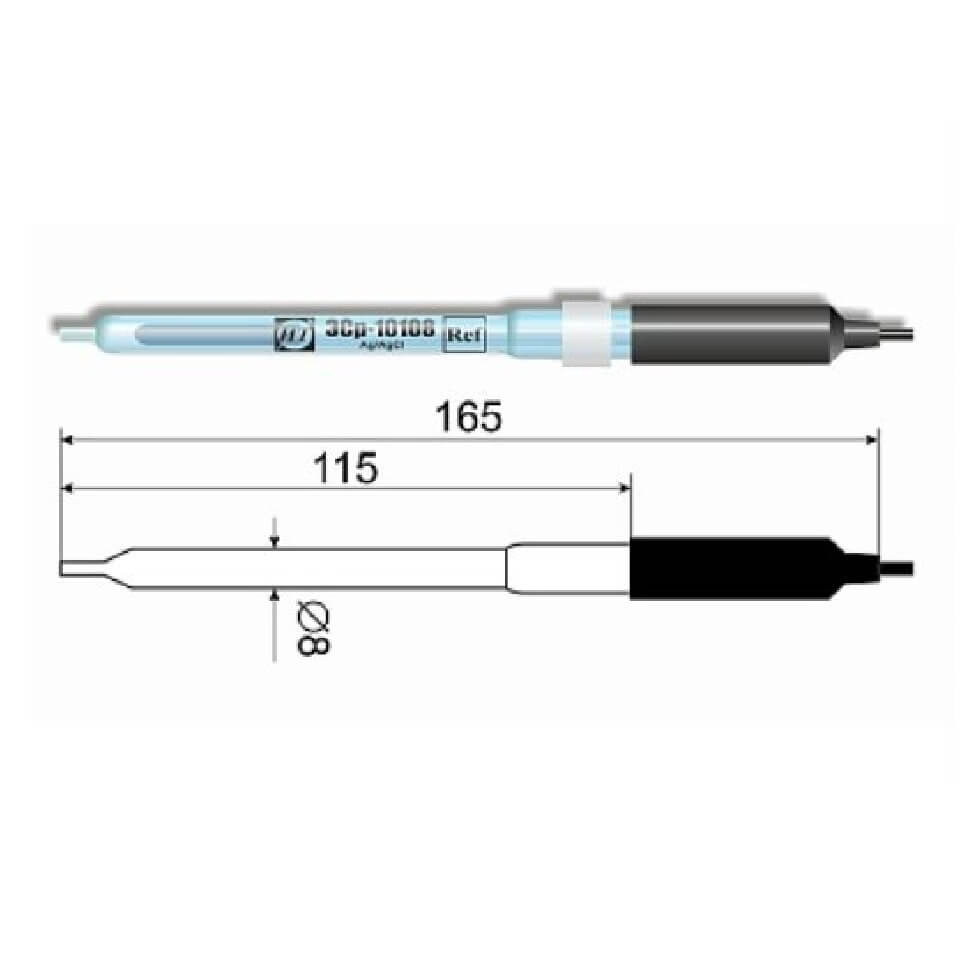 Yo'naltiruvchi elektrod ESR-10108/3,5 (shisha)