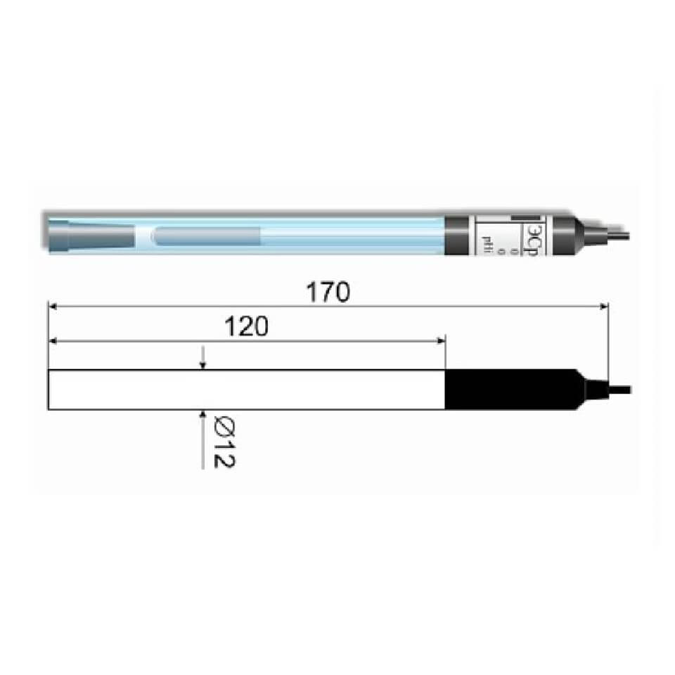 Reference electrode ESR-10104/4.2 (glass)