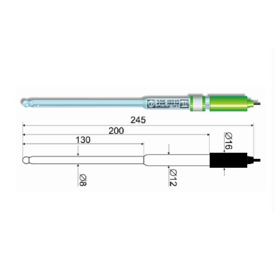 Kombinatsiyalangan elektrod ESK-10313/7 (shisha)