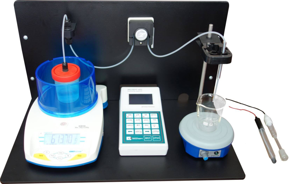 Automated titrator Econix-Expert Titrion-Sulfur (determination of sulfide and mercaptan sulfur in petroleum products)