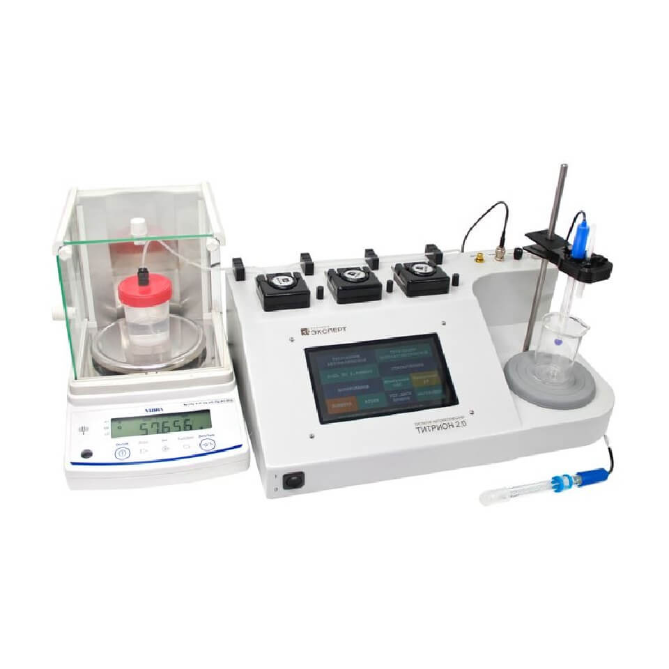 Automatic titrator TITRION 2.0 Pro with basic verification