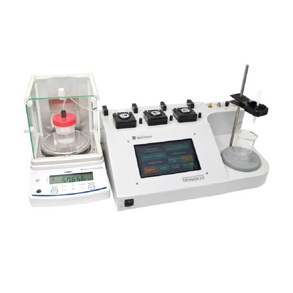 Automatic titrator TITRION 2.0 Basic with basic verification