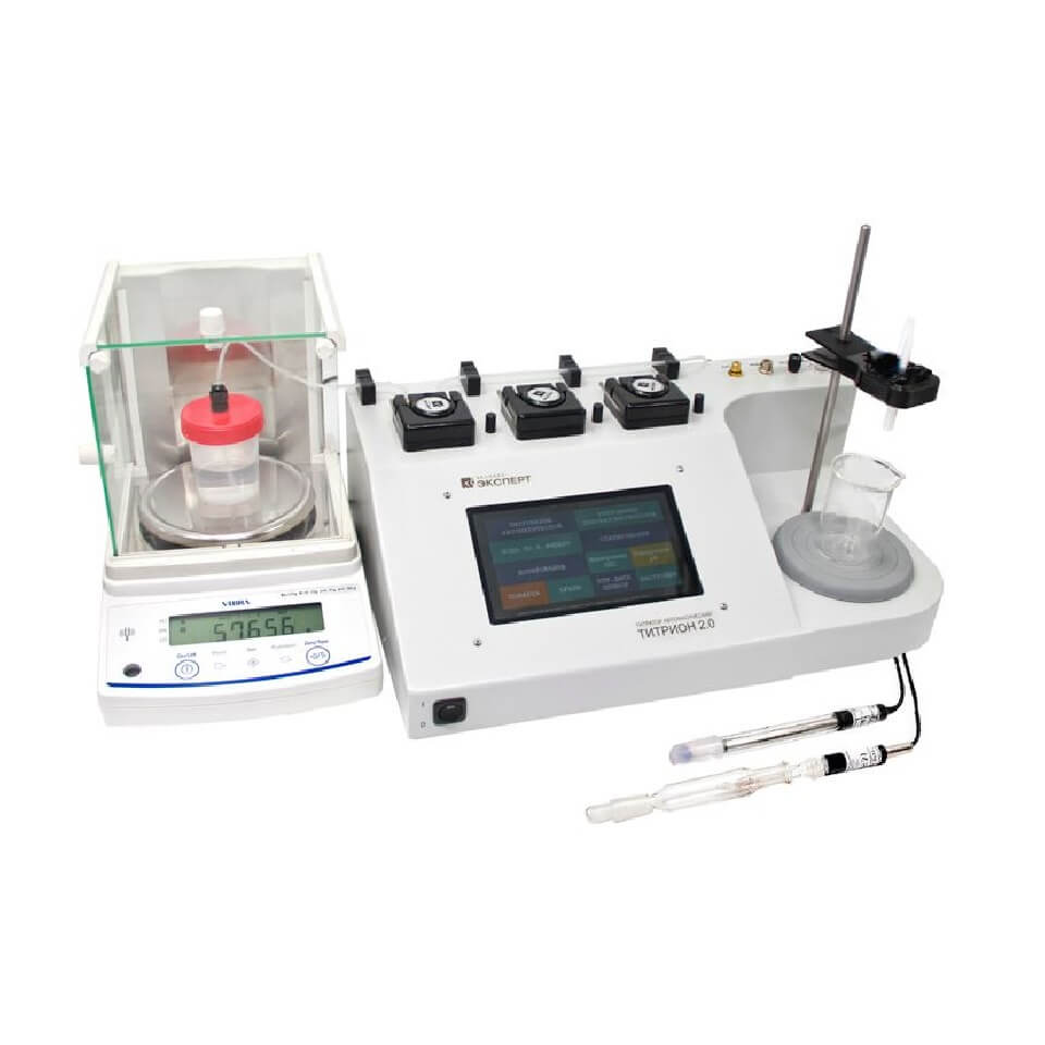 Automatic titrator TITRION 2.0 Oil (Basic) with basic verification