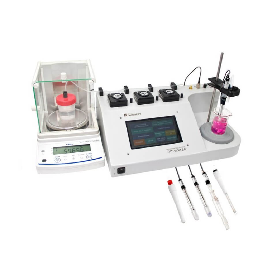 Automatic titrator TITRION 2.0 Oil (Universal) with basic verification