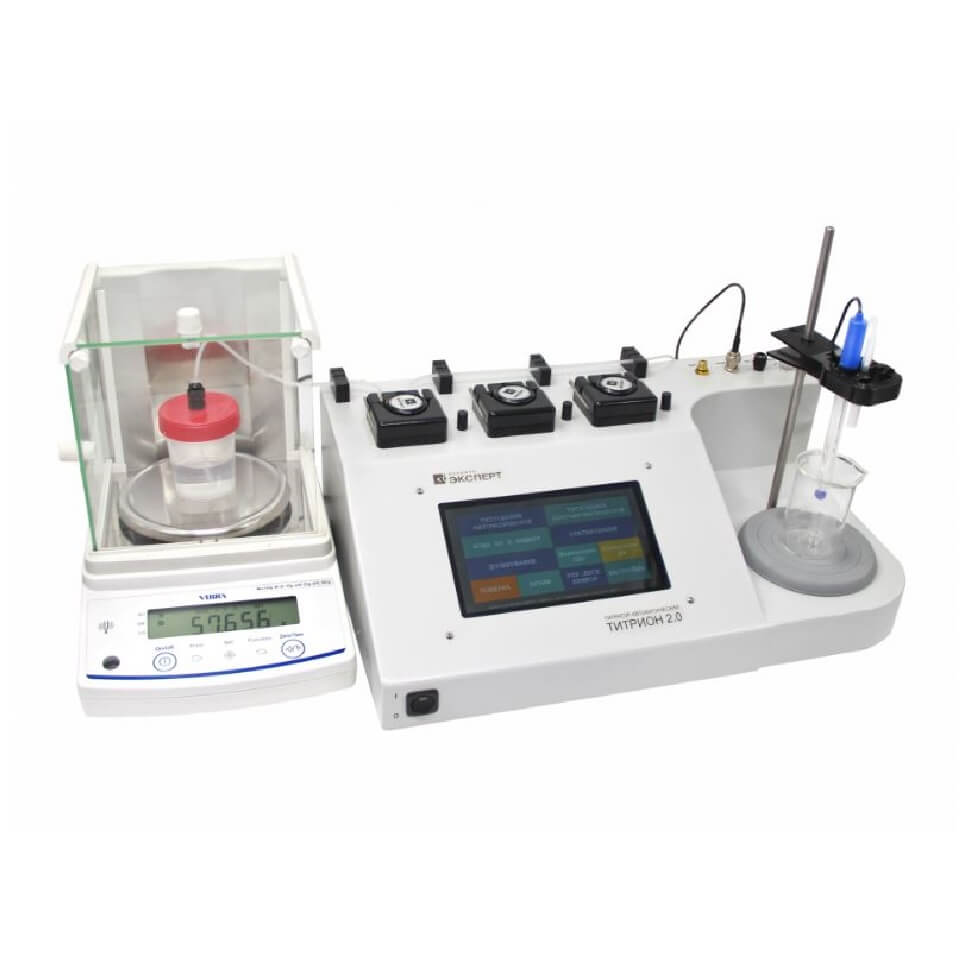 Automatic titrator TITRION 2.0 Redox with basic verification