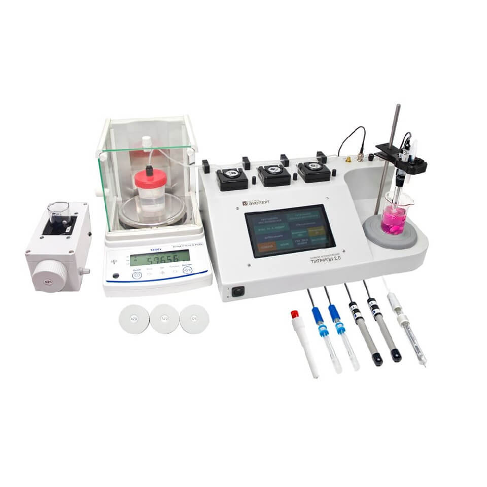 Automatic titrator TITRION 2.0 Ecologist with basic verification