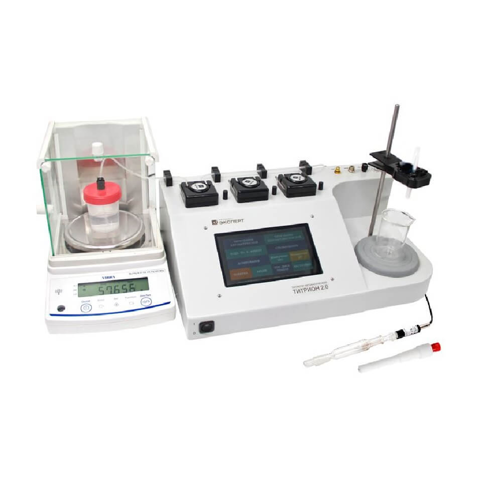 Automatic titrator TITRION 2.0 Sulfur with basic verification