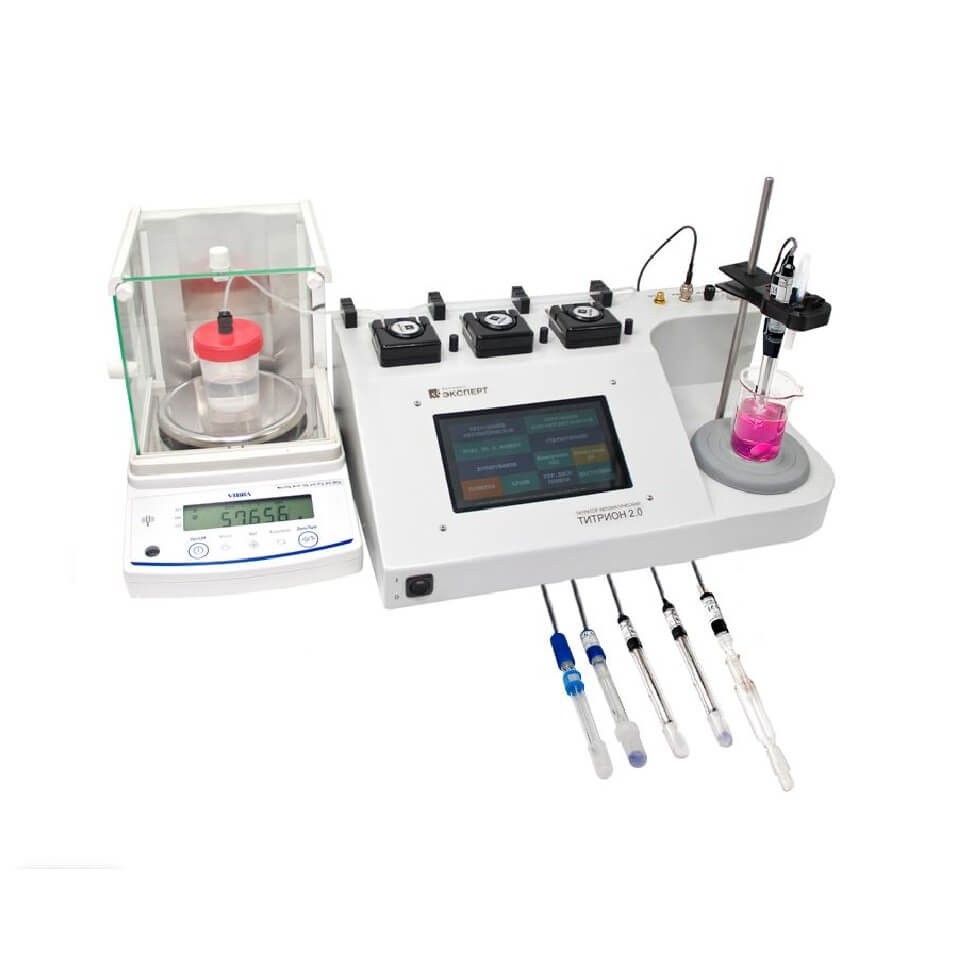 Automatic titrator TITRION 2.0 Food (Universal) with basic verification