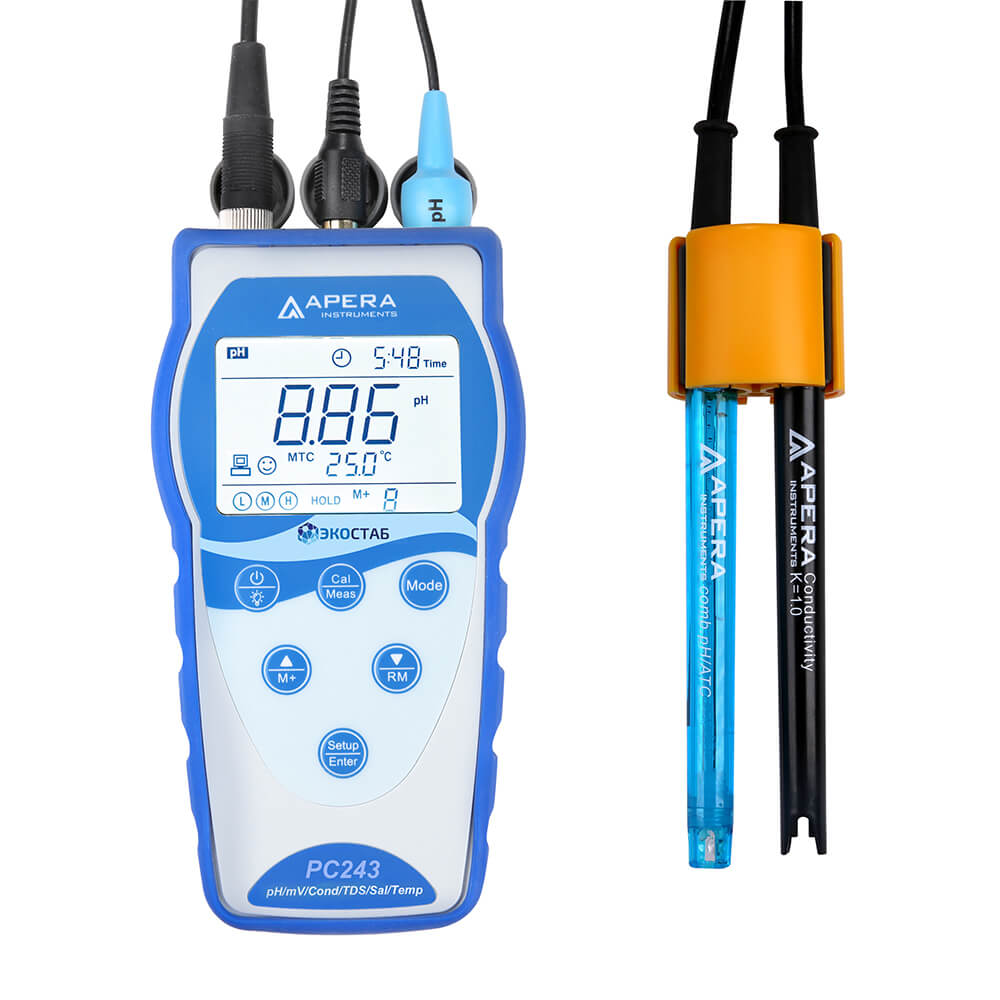 Analizator (ko'chma ko'p parametrli qurilma) ECOSTAB PC243