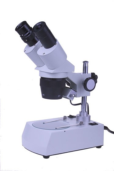 Stereoscopic microscope MC-1 var 2C (stereo, reflected, transmitted light, 40x magnification, binocular) (1x/3x)