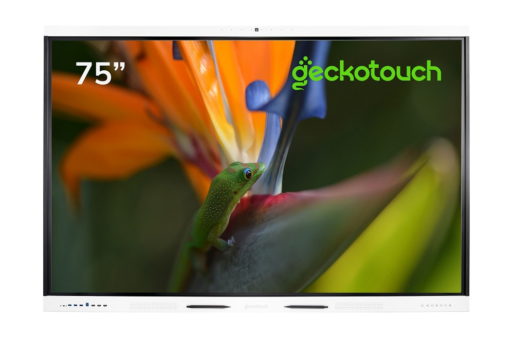 Interactive panel Geckotouch Interactive 75RT