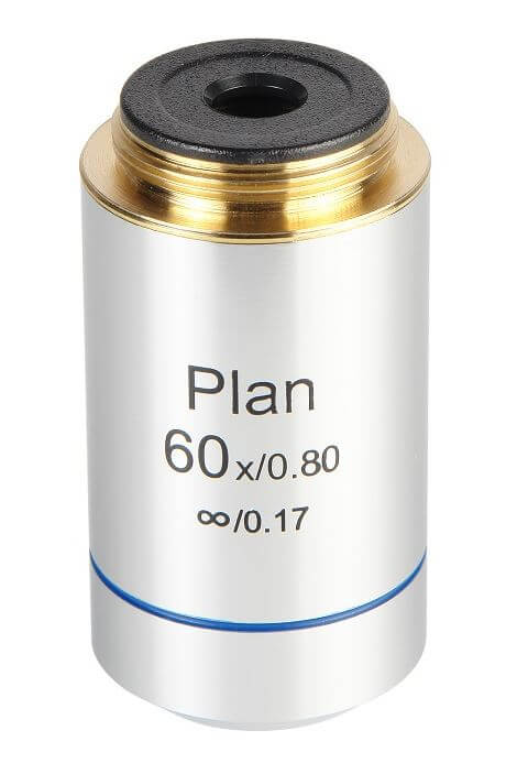 Mikroskop uchun linza 60x/0,8 Plan cheksiz/0,17 (M3 U), 27992