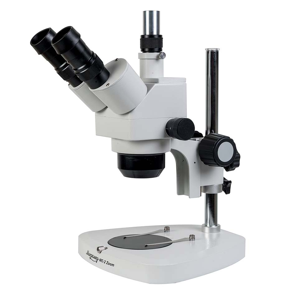 Microscope Micromed MS-2-ZOOM version 2A (trinocular, stereoscopic)