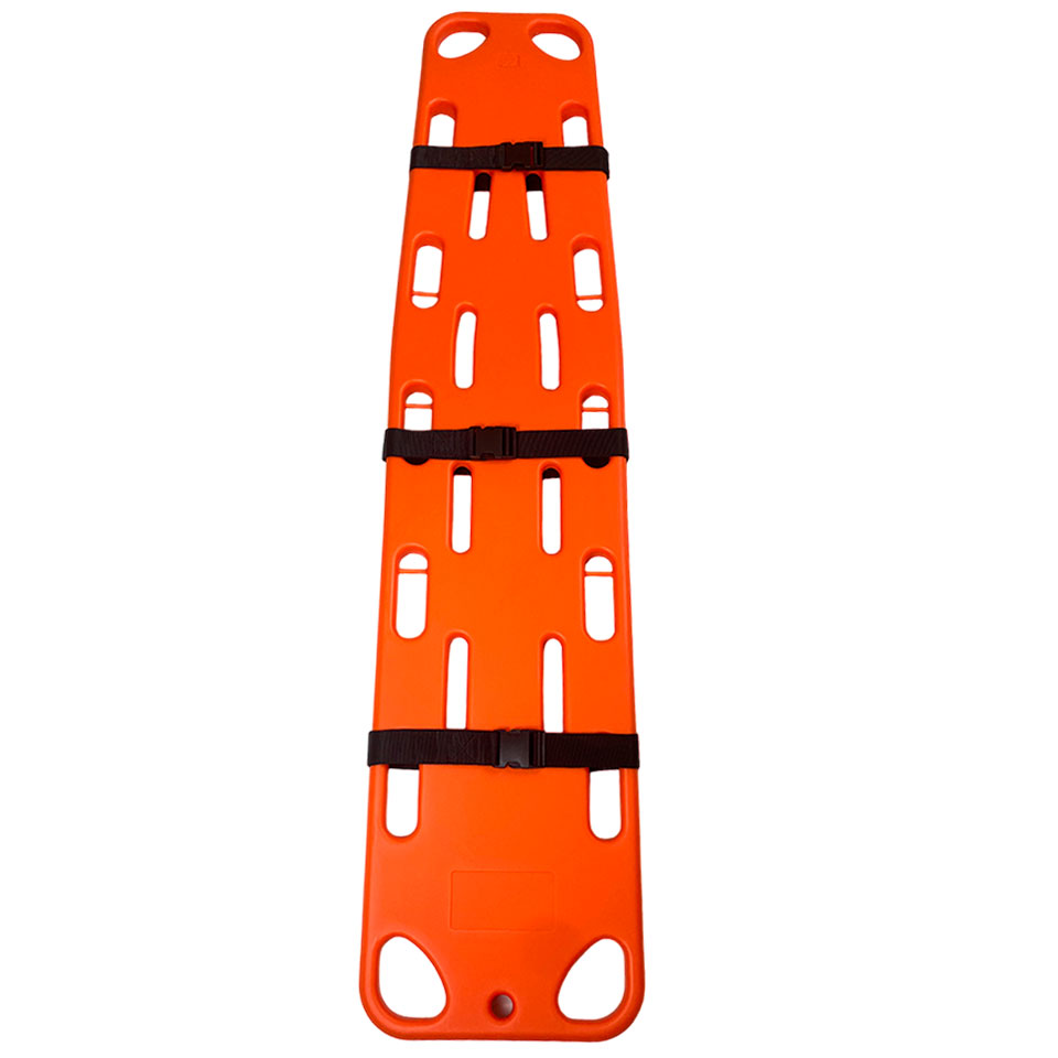 Rigid medical stretcher with belts DDJ-6C (rescue, plastic)