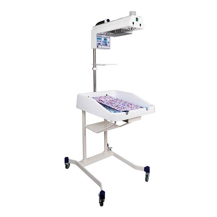 Device UON-03F for heating a newborn with phototherapy function, AXION