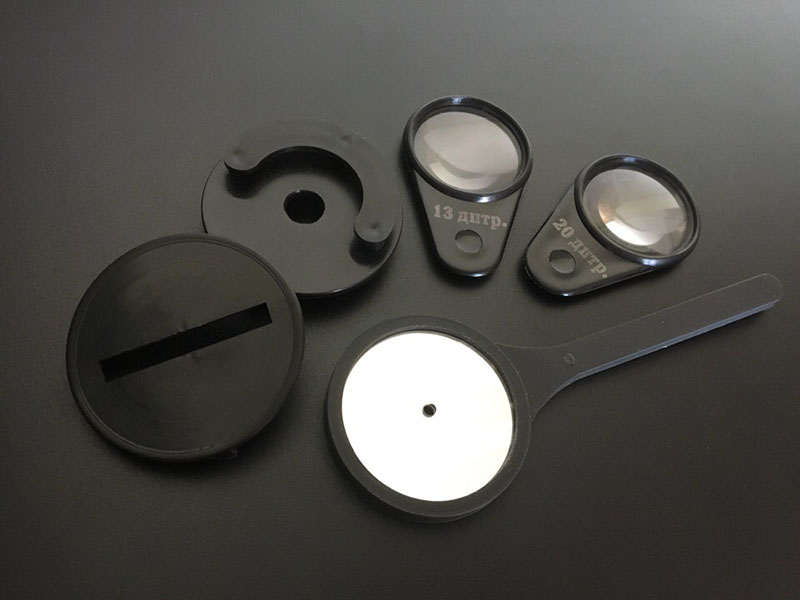 Mirror ophthalmoscope set Factory Optik OZ-2