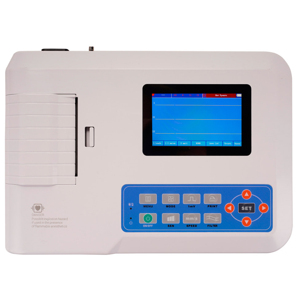 Elektrokardiograf Contec ECG300G (3 kanalli)