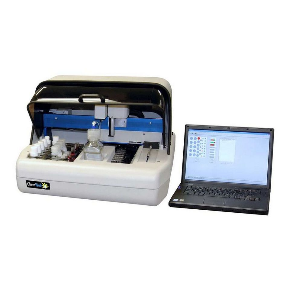 CHEM WELL T biokimyoviy analizatori (avtomatik, 100 ta test/soat, 200 µl)