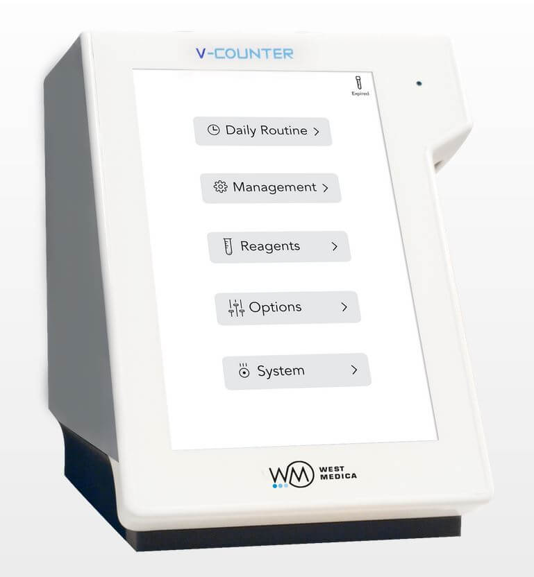 22 parametrli avtomatik gematologik analizator V-Counter