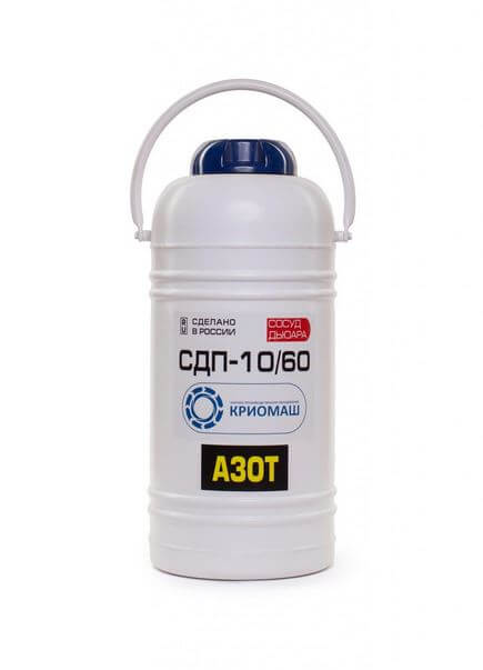 Devar kemasi KRIOMASH SDP-10/60 (10 l)