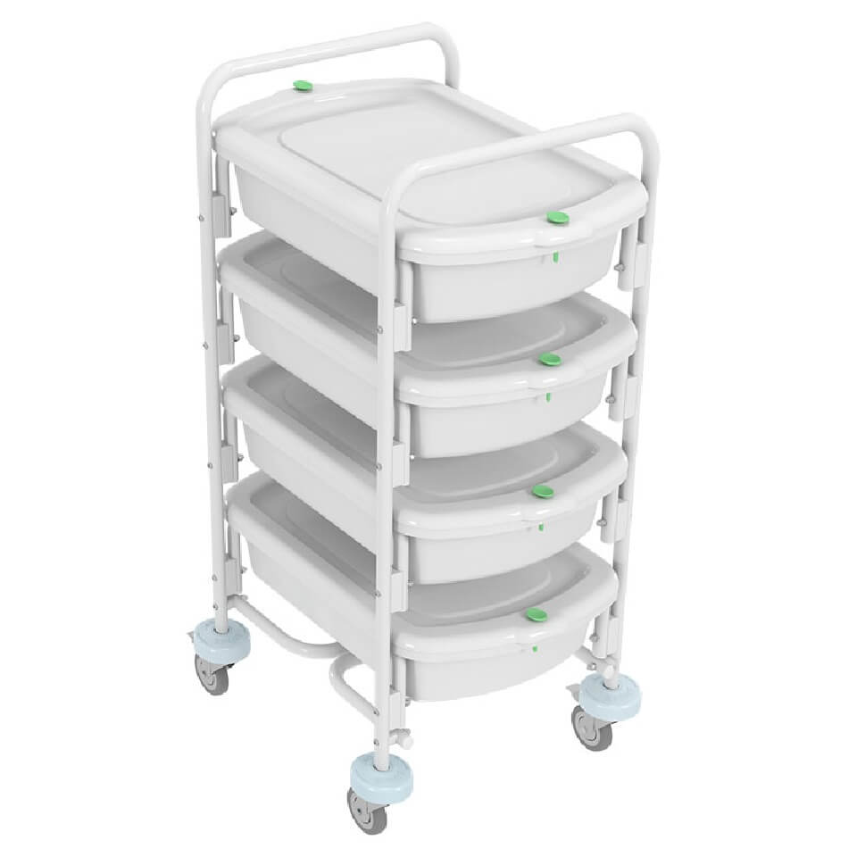 Container endoscopic trolley TKE-4-KRONT-2