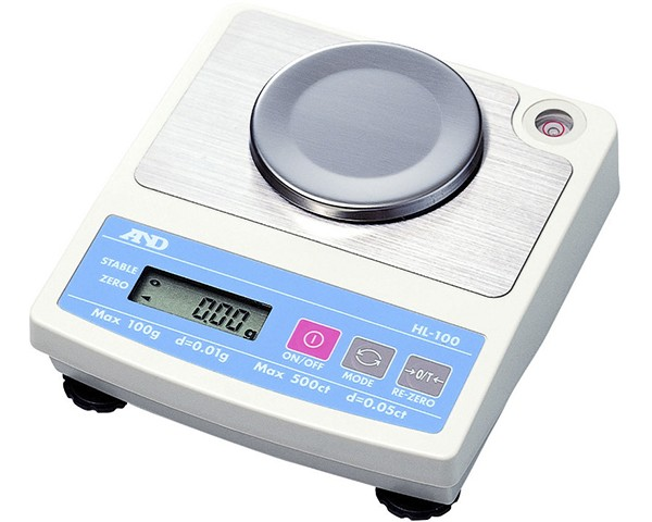 Весы порционные AND НL-2000i (2000 г, 1 г, внешняя калибровка)