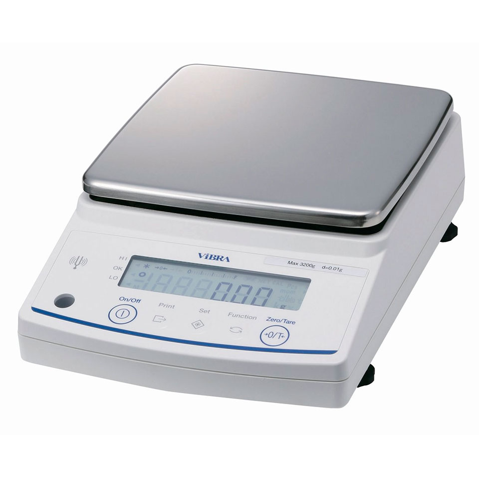 Весы лабораторные VIBRA AB-12001RСE (12000 г, 0,1 г, внутренняя калибровка)